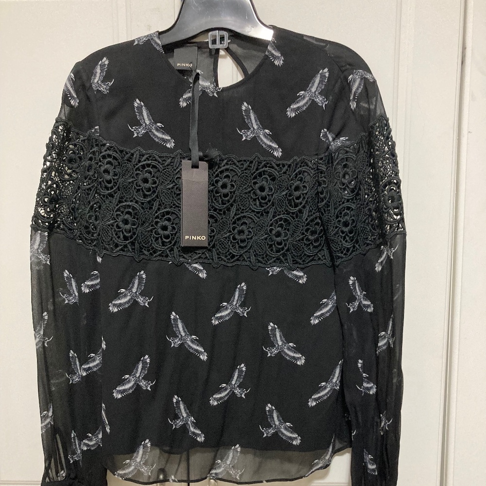NWT Pinko Blouse Size EU 38
